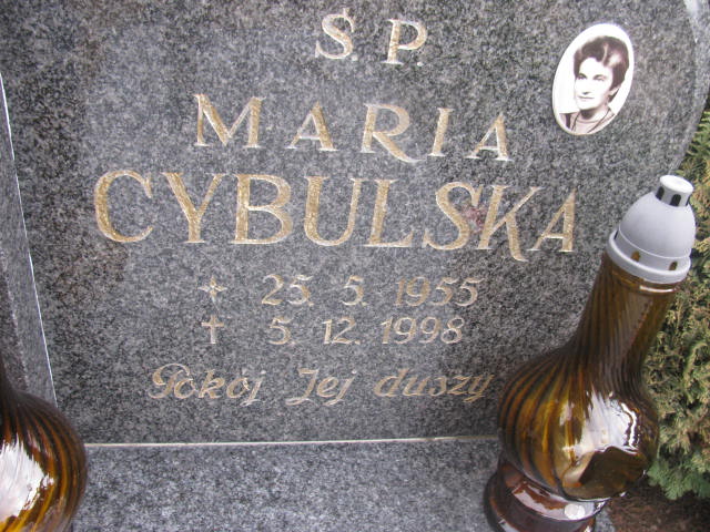 Maria Anna Cybulska 1955 Wołów - Grobonet - Wyszukiwarka osób pochowanych