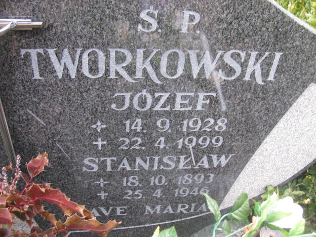 Grób Stanisław Tworkowski
