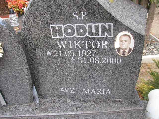 Wiktor Hodun 1927 Wołów - Grobonet - Wyszukiwarka osób pochowanych