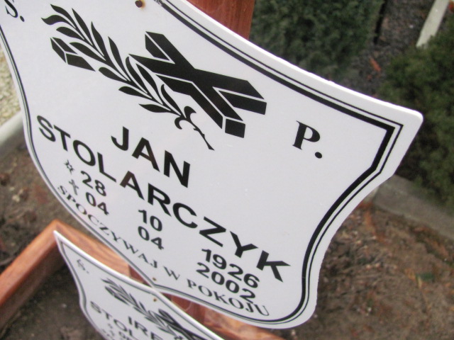 Jerzy Stolarczyk 1961 Wołów - Grobonet - Wyszukiwarka osób pochowanych