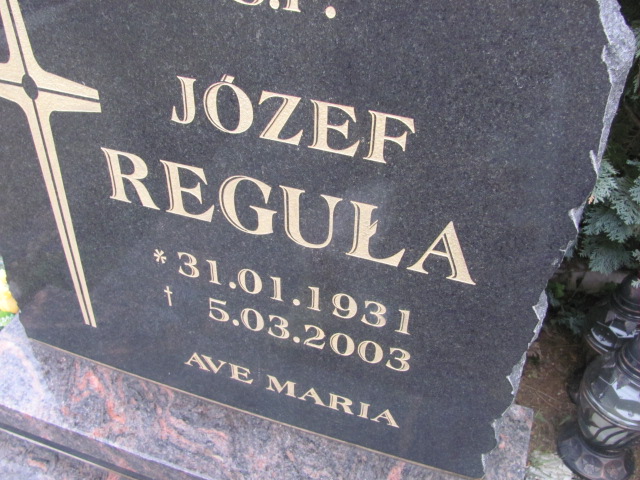 Józef Reguła 1931 Wołów - Grobonet - Wyszukiwarka osób pochowanych