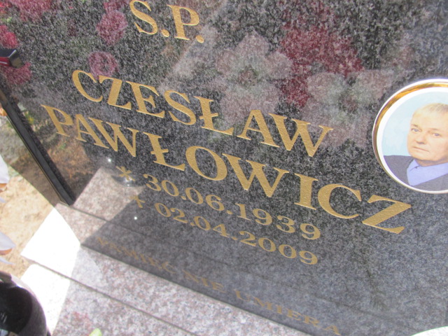 Czesław Pawłowicz 1939 Wołów - Grobonet - Wyszukiwarka osób pochowanych