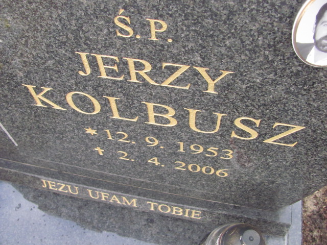 Jerzy Kolbusz 1953 Wołów - Grobonet - Wyszukiwarka osób pochowanych