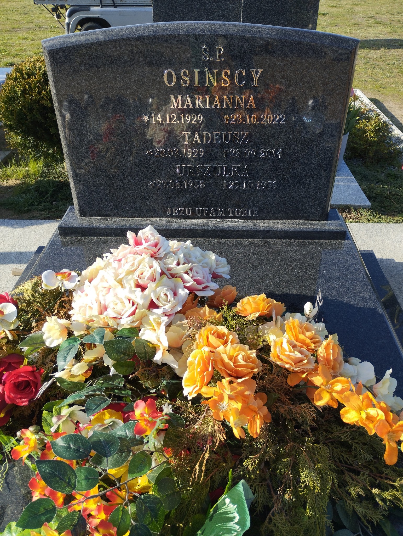 Tadeusz Osiński 1929 Wołów - Grobonet - Wyszukiwarka osób pochowanych