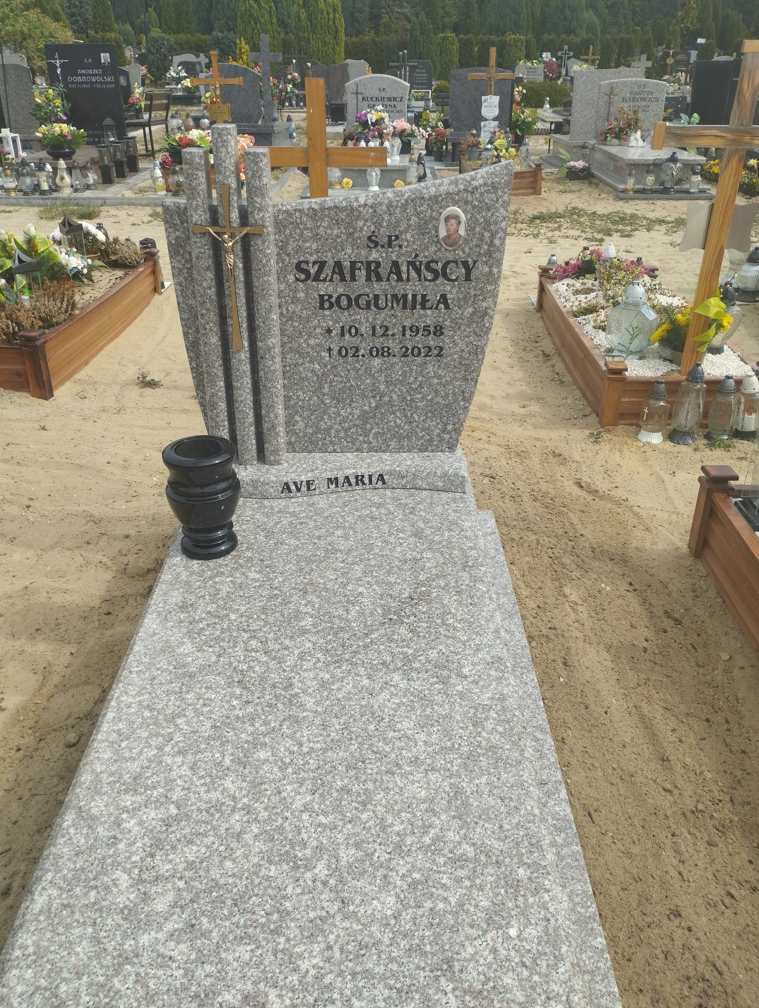 Bogumiła Szafrańska 1958 Wołów - Grobonet - Wyszukiwarka osób pochowanych