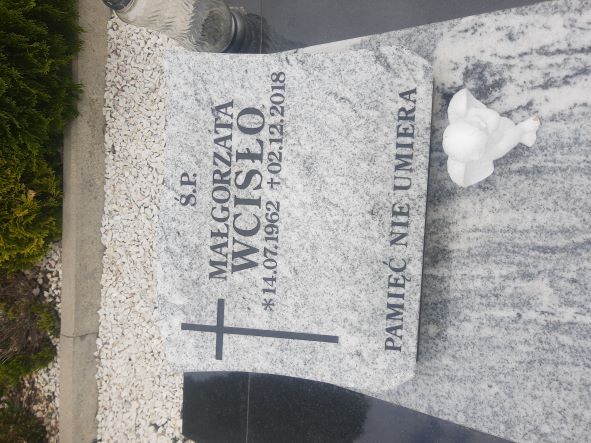 Małgorzata Wcisło 1962 Wołów - Grobonet - Wyszukiwarka osób pochowanych