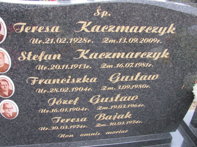 Krystyna Bajak 1952 Wołów - Grobonet - Wyszukiwarka osób pochowanych